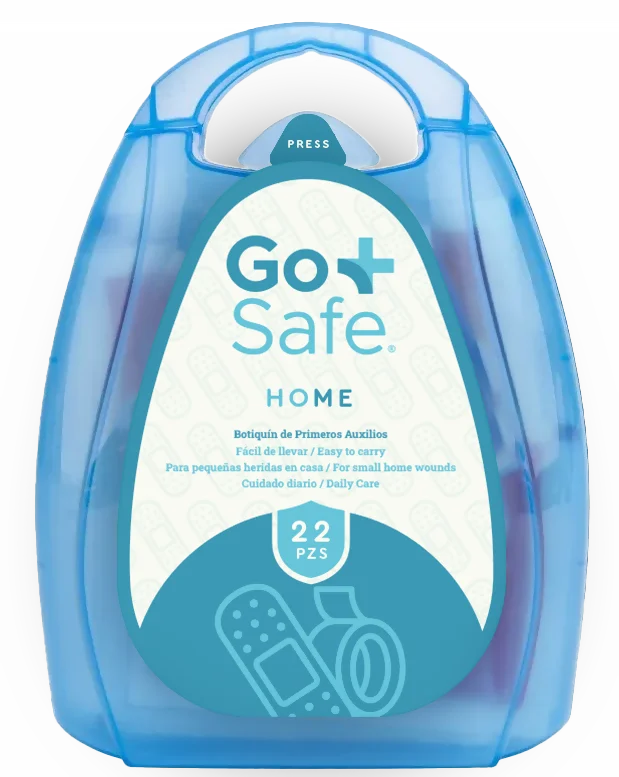 Una ilustración de un Botiquín Home de GoSafe