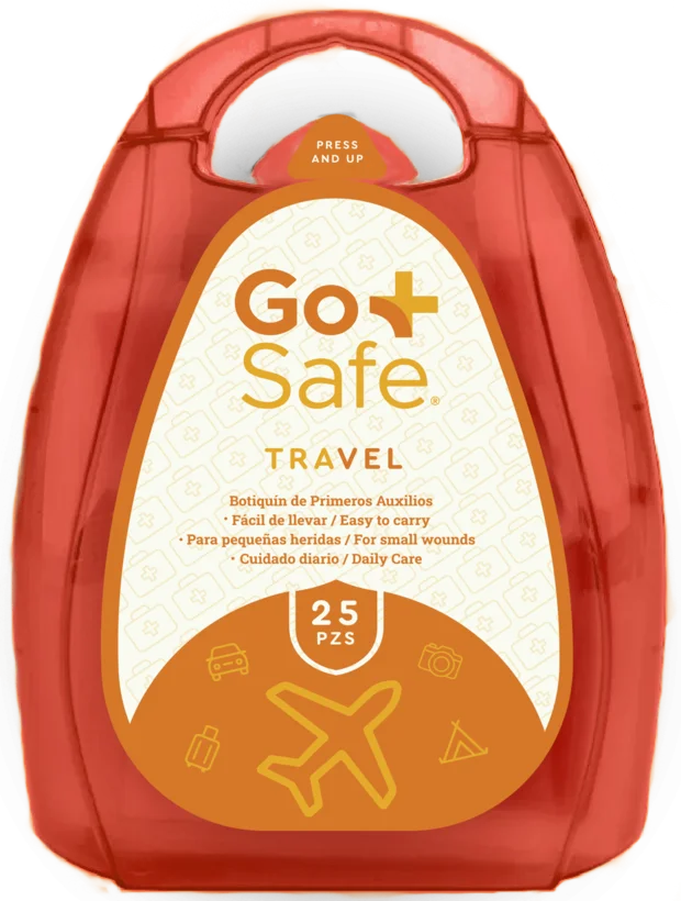 Una ilustración de un Botiquín Sport Health de GoSafe