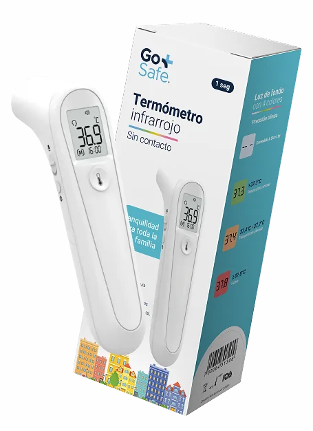 Empaque de Termómetro Infrarrojo
